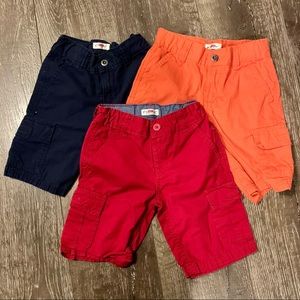 ☕️Set of 3 Levi’s cargo shorts size 5REG